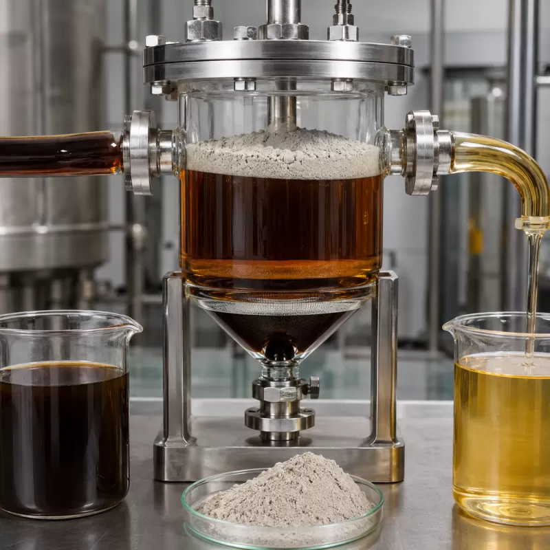 bleaching clay for Engine oil